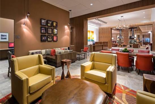 Denver Marriott Westminster lobby lounge